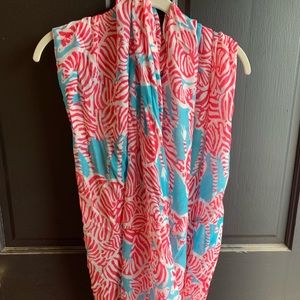 Lily Pulitzer Zebra Circle Scarf